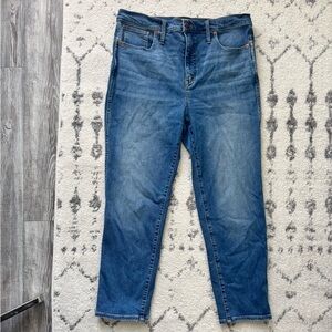 Madewell Stovepipe Jeans